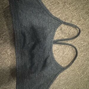 Lululemon Athletica Charcoal Sports Bra